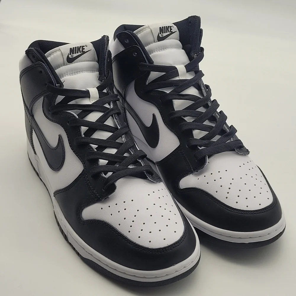 Nike Dunk High Retro Panda Black White DD1399-105 Men’s Size 11.5 - NEW - Picture 1 of 10